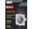 Встраиваемый поворотный светильник IEK 4110 gu10 белый/хром, пластик LT-UVB0-4110-GU10-1-K23 6