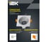 Встраиваемый поворотный светильник IEK 4110 gu10 белый/хром, пластик LT-UVB0-4110-GU10-1-K23 7