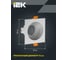 Встраиваемый поворотный светильник IEK 4110 gu10 белый/хром, пластик LT-UVB0-4110-GU10-1-K23 8