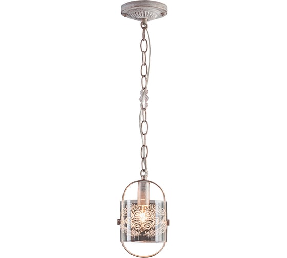 Подвесной светильник ESCADA E14*40W Antique white 10168/1S 1