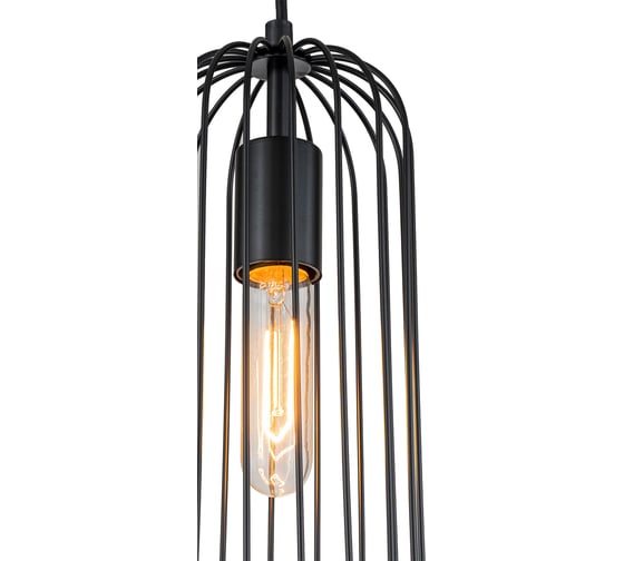 Подвесной светильник ESCADA E27*60W Black 10198/1S