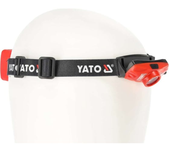 Налобный фонарь YATO CREE XTE 500лм аккум. YT-08596