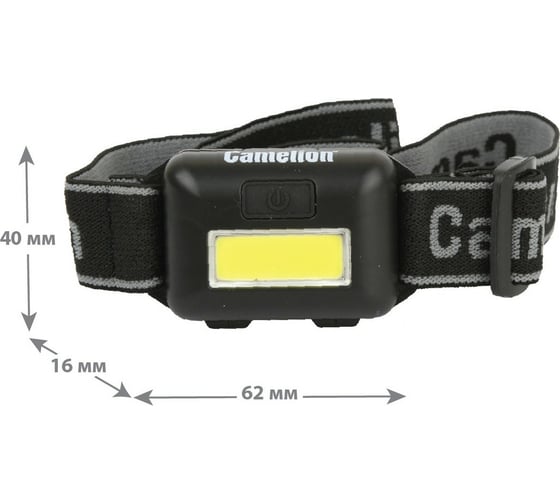 Налобный фонарь Camelion черный LED5355 13748