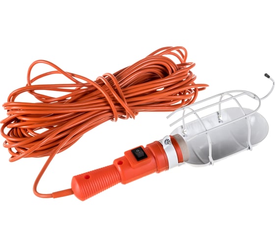 Переносной светильник Gigant ЛСУ-1 (с выключателем), 20м IP20 GPE-0014 (Россия)