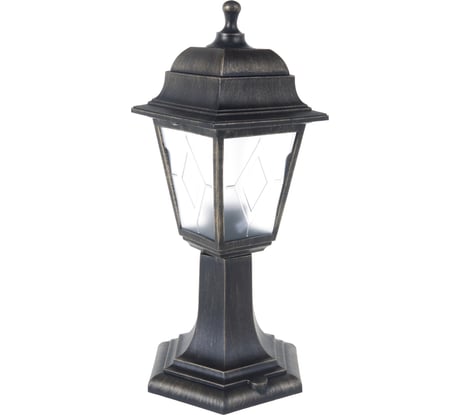 Садово-парковый светильник Camelion PP4204 C64 НТУ 04-60-001 У1 "Оскар" черный+бронза 13840