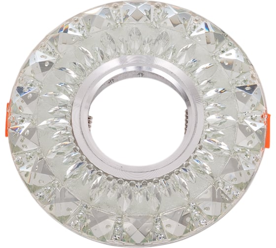 Встраиваемый потолочный светильник FERON с белой LED подсветкой CD3922 MR16 G5.3 прозрачный 41839