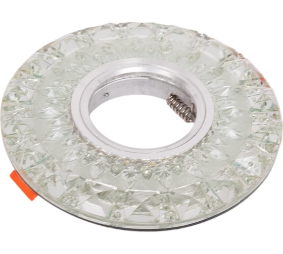 Встраиваемый потолочный светильник FERON с белой LED подсветкой CD3922 MR16 G5.3 прозрачный 41839