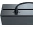 Светодиодный линейный светильник FERON al4035 ip40 72w 4000к, матовый рассеиватель в алюминиевом корпусе, черный 1500x70x55мм 48590 20