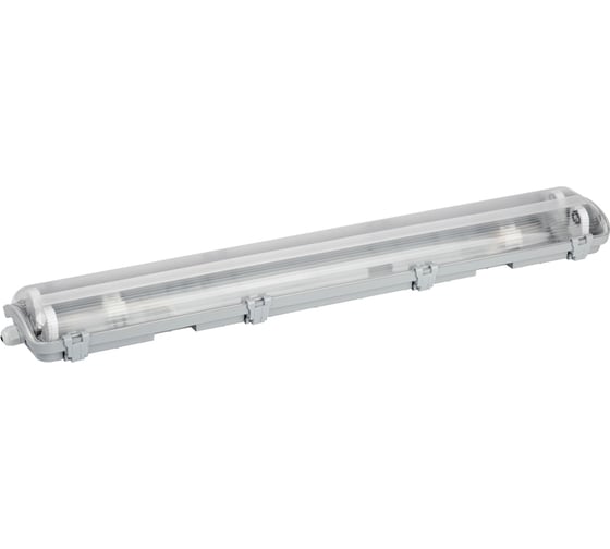 Светильник ЭРА SPP1030002060 IP65, под 2 светодиодные лампы T8 G13 LED, 2x600, транзитный, 20шт в линию Б0061761