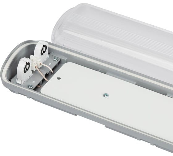 Светильник ЭРА SPP1030102120 IP65, под 2 светодиодные лампы T8 G13 LED, 2x1200, транзитный, с отражателем Б0061768