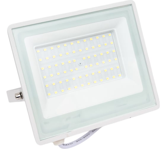 Светодиодный прожектор IONICH тм iflsled-dob- 70-865-w-ip65 в белом корпусе 1489