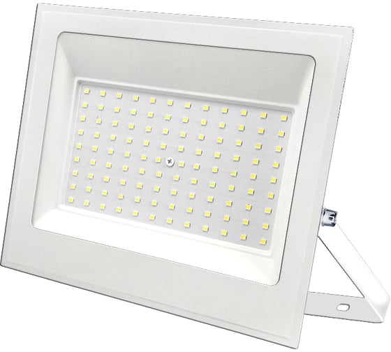 Светодиодный прожектор IONICH тм iflsled-dob-100-865-w-ip65 в белом корпусе 1490
