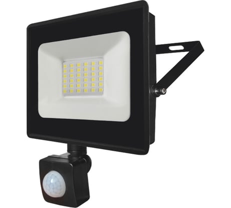 Светодиодный прожектор IONICH тм iflsled-dob-дд-30-865-bl-ip65 с инфракрасным датчиком движения 1492