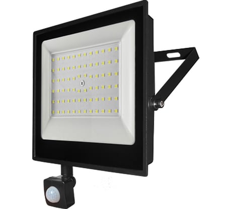 Светодиодный прожектор IONICH тм iflsled-dob-дд-70-865-bl-ip65 с инфракрасным датчиком движения 1494