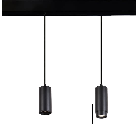 Трековый магнитный светильник Crystal lux CLT 0.33 016 7W BL 4000K