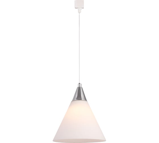 Трековый однофазный светильник Crystal lux CLT 0.31 016 WH-CR