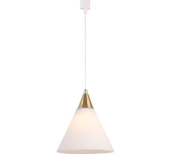 Трековый однофазный светильник Crystal lux CLT 0.31 016 WH-GO