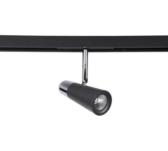 Трековый светодиодный светильник для магнитного шинопровода Crystal lux space CLT 0.33 006 12W BL-CH 4000K 1