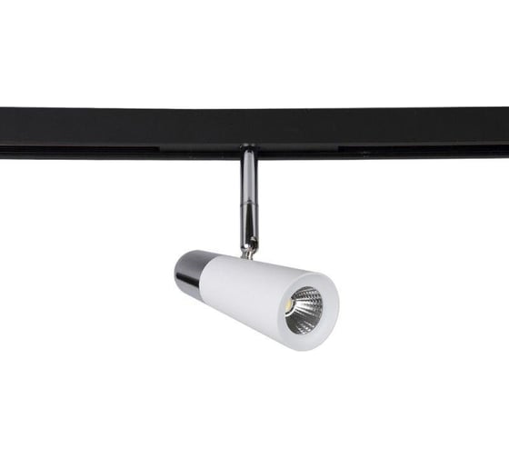 Трековый светодиодный светильник для магнитного шинопровода Crystal lux space CLT 0.33 006 12W WH-CH 4000K 1