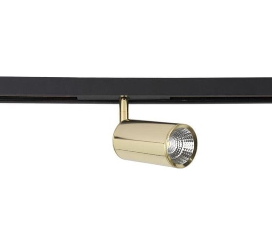 Трековый светодиодный светильник для магнитного шинопровода Crystal lux space CLT 0.33 009 12W GO 4000K