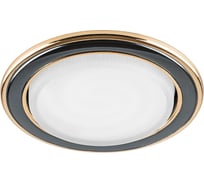 Встраиваемый светильник для натяжных потолков FERON DL53 GX53 двухцветный титан-золото, 29482