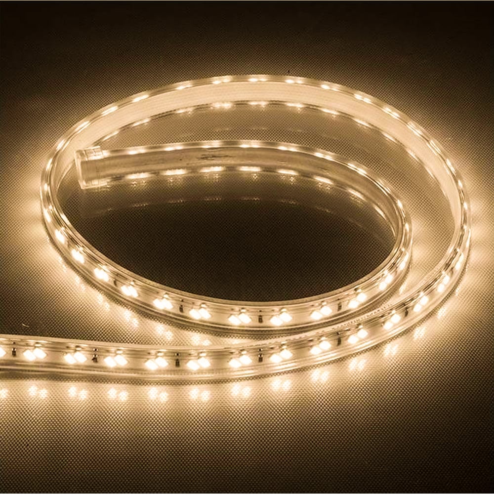 Светодиодная лента FERON 120SMD 5730 /м 11Вт/м 230V IP65 50м, 3000K ...