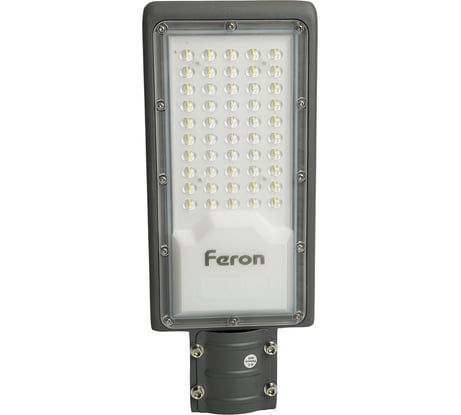 Уличный светодиодный светильник FERON 30W AC230V/ 50Hz цвет черный IP65, SP3031 32576