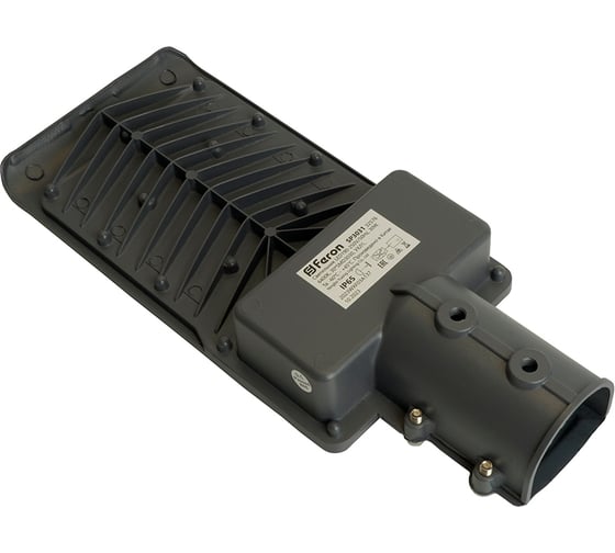 Уличный светодиодный светильник FERON 30W AC230V/ 50Hz цвет черный IP65, SP3031 32576