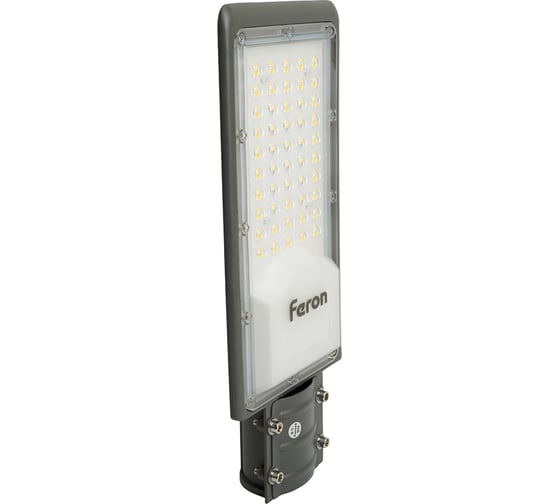 Уличный светодиодный светильник FERON 30W AC230V/ 50Hz цвет черный IP65, SP3031 32576