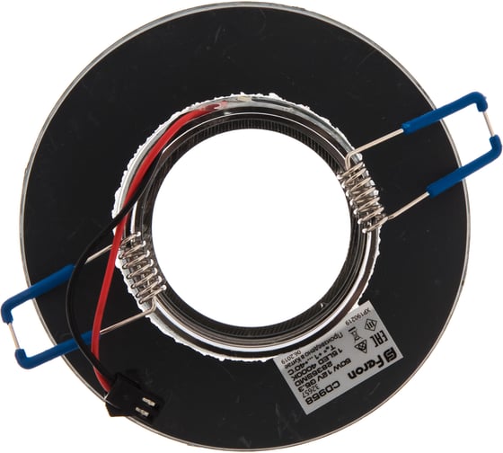 Потолочный светильник FERON с подсветкой 15LED 2835 4000K MR16 50W G5.3 прозрачный хром, CD958 32657