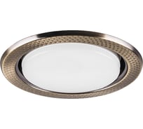 Потолочный встраиваемый светильник FERON 15W 230V GX53, без лампы, античное золото DL5042 29750