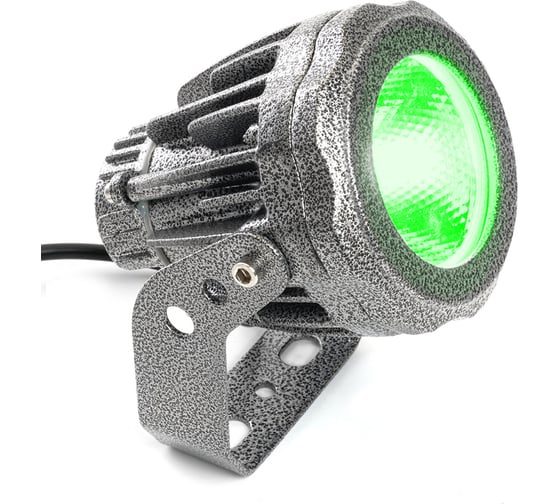 Светодиодный прожектор FERON D115xH135, IP65 20W 85-265V, зеленый, LL-887 32239