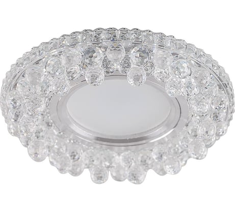 Потолочный светильник FERON 15LED 2835 SMD 4000K, MR16 50W G5.3, прозрачный, CD941 32654
