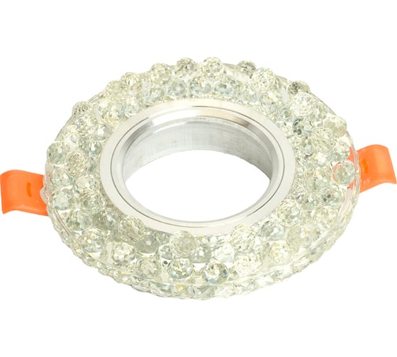 Потолочный светильник FERON 15LED 2835 SMD 4000K, MR16 50W G5.3, прозрачный, CD941 32654