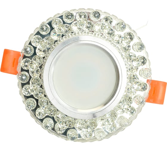 Потолочный светильник FERON 15LED 2835 SMD 4000K, MR16 50W G5.3, прозрачный, CD941 32654
