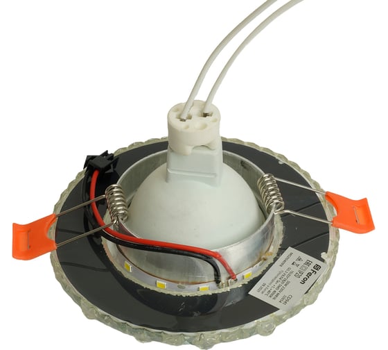 Потолочный светильник FERON 15LED 2835 SMD 4000K, MR16 50W G5.3, прозрачный, CD941 32654