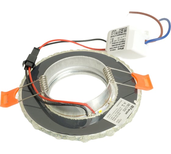 Потолочный светильник FERON 15LED 2835 SMD 4000K, MR16 50W G5.3, прозрачный, CD941 32654