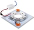 Встраиваемый светильник для натяжных потолков с белой LED подсветкой Feron CD5022 GX53, белый матовый, 32661 4