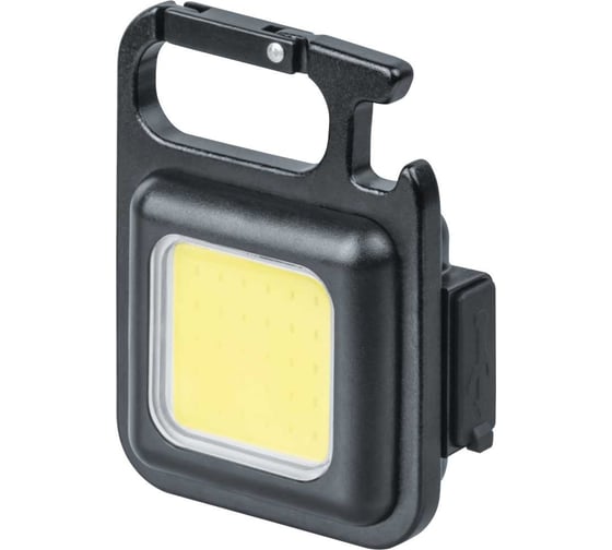 Фонарь Navigator 93 820 NPT-KC09-ACCU брелок алюминий 1COB, 5Вт li-pol 0,4Ач 29279 93820
