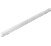 Светодиодный линейный светильник FERON 4000K 16W 1400Lm в пластиковом корпусе с выключателем и сетевым шнуром 1160х35х22, AL5038 32876