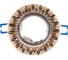 Потолочный светильник FERON с подсветкой 15LED 2835 4000, MR16 50W G5.3 коричневый хром CD903 28976 1