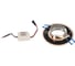 Потолочный светильник FERON с подсветкой 15LED 2835 4000, MR16 50W G5.3 коричневый хром CD903 28976 2