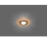 Потолочный светильник FERON с подсветкой 15LED 2835 4000, MR16 50W G5.3 коричневый хром CD903 28976 3
