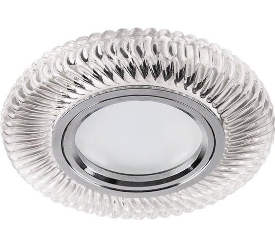 Потолочный светильник FERON 15LED 2835 SMD 4000K, MR16 50W G5.3, прозрачный, CD988 32667 1