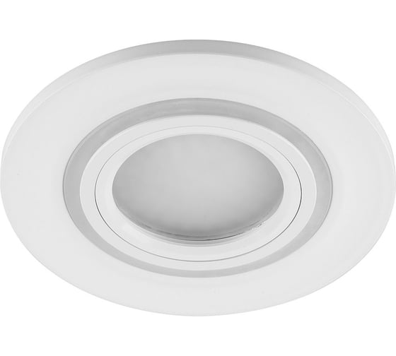 Встраиваемый потолочный светильник FERON 15LED 2835 SMD 4000K MR16 50W G5 3 белый CD600 29711 1