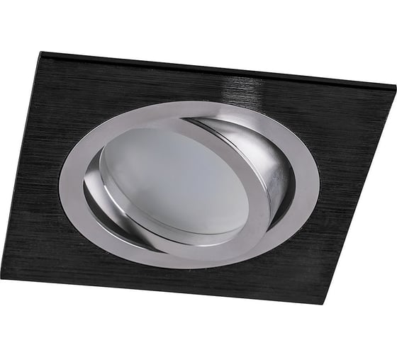 Встраиваемый потолочный светильник FERON MR16 G5.3, черный DL2801 32638