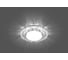 Встраиваемый светильник для натяжных потолков с белой LED подсветкой Feron CD4025 GX53 прозрачный, 29539 2