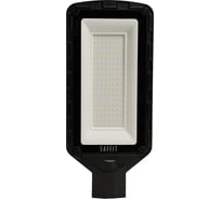 Светодиодный уличный консольный светильник SAFFIT ssl10-100 100w 5000k 230v, черный, 55234