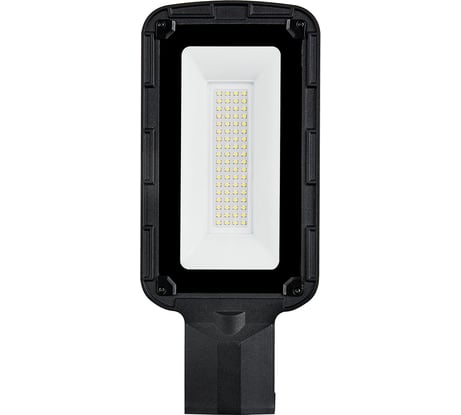 Светодиодный уличный консольный светильник SAFFIT ssl10-100 100w 5000k 230v, черный, 55234