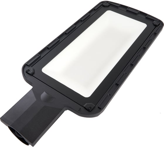 Светодиодный уличный консольный светильник SAFFIT ssl10-100 100w 5000k 230v, черный, 55234